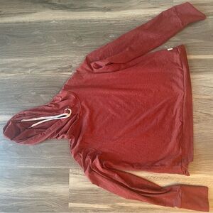 Vuori Women's Rich Red Hoodie